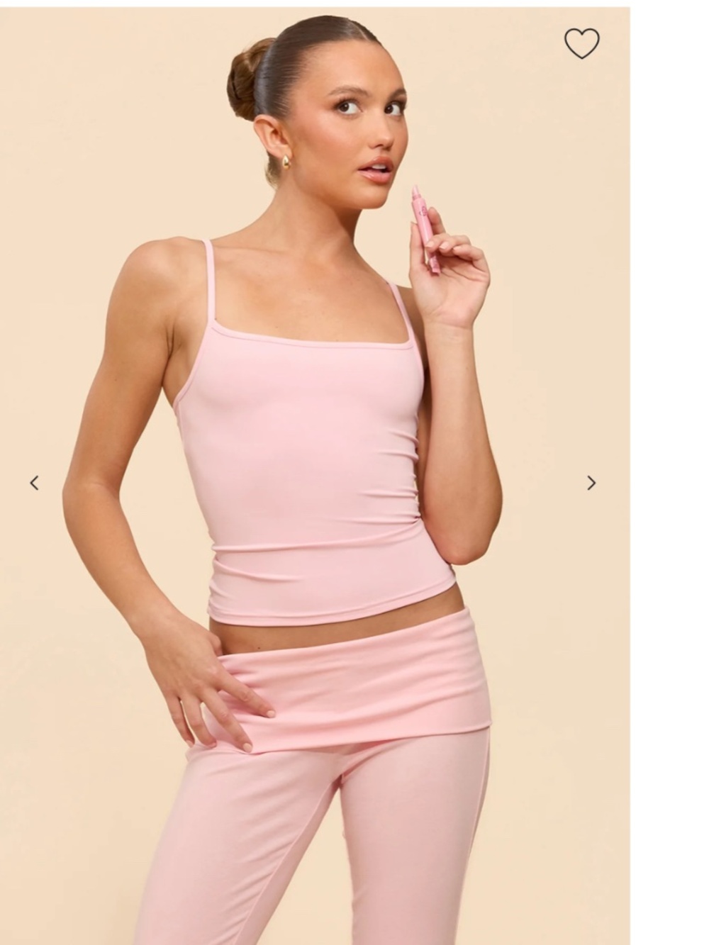 EDIKTED Pink Tank Top